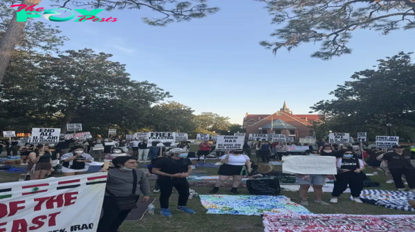 Students at University of Florida Continue Encampment Despite Arrests. University Says It Is ‘Not a Daycare’ 