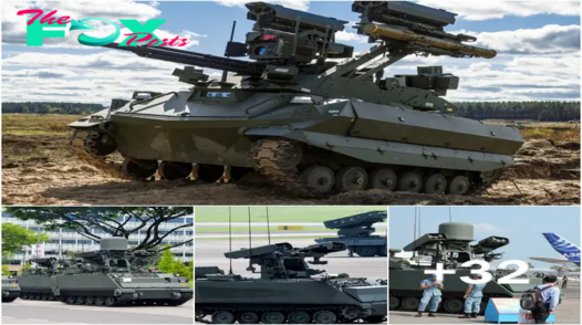 Unveiling Singapore’s Cutting-Edge Defense Asset: The M113 Unmanned Aiming Vehicle