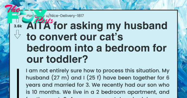 Husband Refuses To Convert The Cat’s Bedroom Into Their Toddler’s Room, Drama Ensues