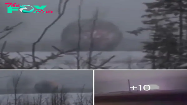 Mystifying Footage Reveals Gigantic Spherical Object Caught on Camera in Rare Encounter Over Russia