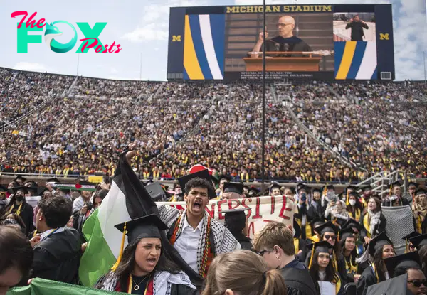 A Look at Commencements as U.S. Campuses Are Roiled by Israel-Hamas War Protests