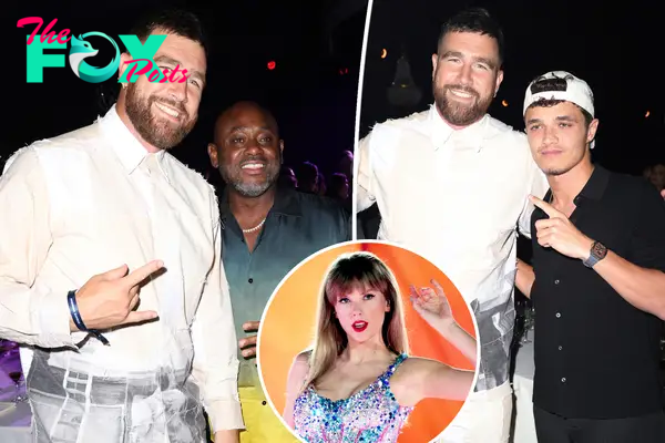 Inside Travis Kelce’s solo night out at F1 Miami Grand Prix as Taylor Swift prepares for Eras Tour