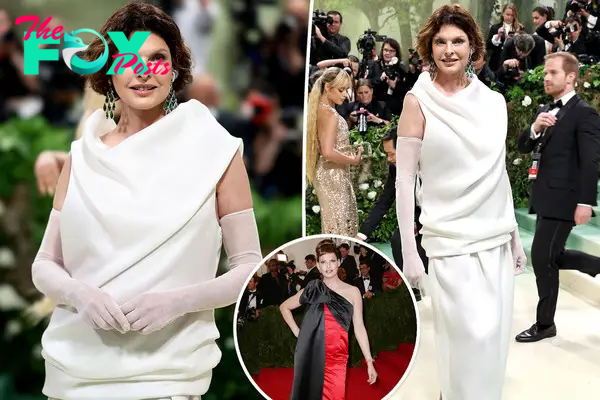 Linda Evangelista attends Met Gala for the first time in nearly a decade