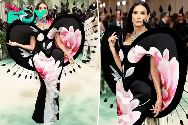 Demi Moore totally nails Met Gala 2024 ‘Sleeping Beauties’ theme in stunning gown