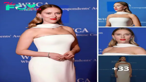 dq “Scarlett Johansson Shines Bright, Stealing the Spotlight at the 2024 White House Correspondents’ Dinner”