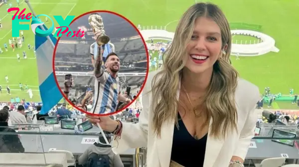 Lionel Messi fell into an ironic situation when the beautiful female reporter suddenly burst into tears during the interview