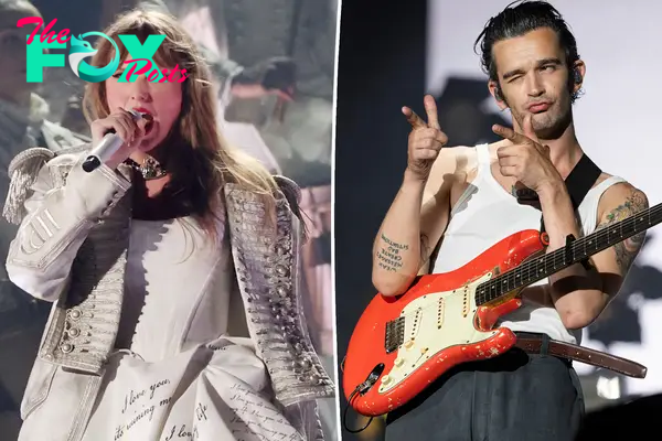 Fans spot subtle Matty Healy reference in Taylor Swift’s Eras Tour performance of scathing ‘TTPD’ song