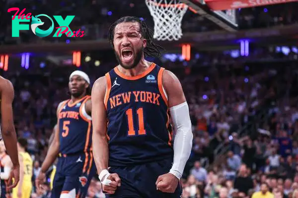 Will Jalen Brunson play for the Knicks in Game 3 against the Pacers today?