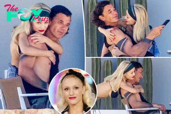 Gavin Rossdale and Gwen Stefani look-alike girlfriend Xhoana X pack on PDA during Mexico vacation