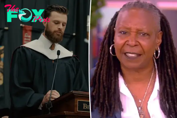 Whoopi Goldberg defends Harrison Butker’s controversial speech: ‘I’m standing up for him’