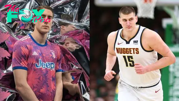 What was Dusan Vlahovic’s message to Nikola Jokic after winning the Italian Cup and scoring for Juventus?