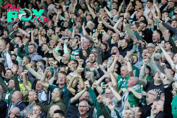 Superb drone footage emerges of Celtic fans’ Trophy Day celebrations in Glasgow