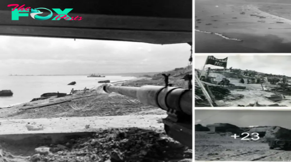 Lamz.Unveiling the Tactical Placement of a PaK 43 Gun Bunker at WN72 on Omaha Beach