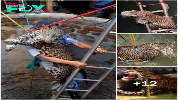 3S “Heroic Farmer Rescues Stranded Leopard, Touching Hearts Across India with His Brave Act” 3S