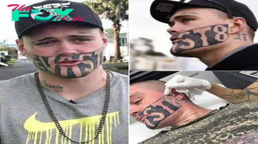 Unemployed dad with face tattoo rejects 45 job offers since going viral with desperate work plea