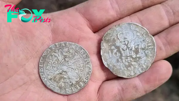 Metal detectorists unearth 300-year-old coin stash hidden by legendary Polish con man