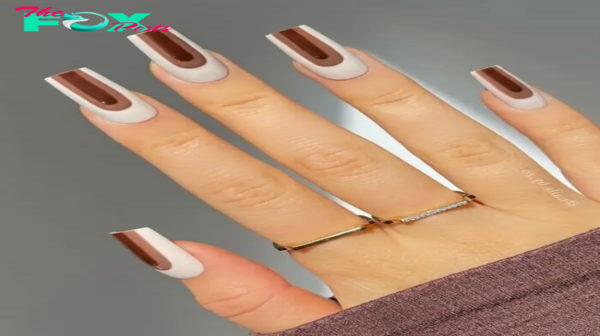 b83.Brown Nail Ideas suitable for all seasons of the year that you must try