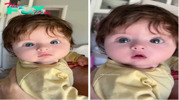 Super adorable video of the cutest baby with angelic beauty that captivates viewers, making everyone who watches it unable to take their eyes off (VIDEO)