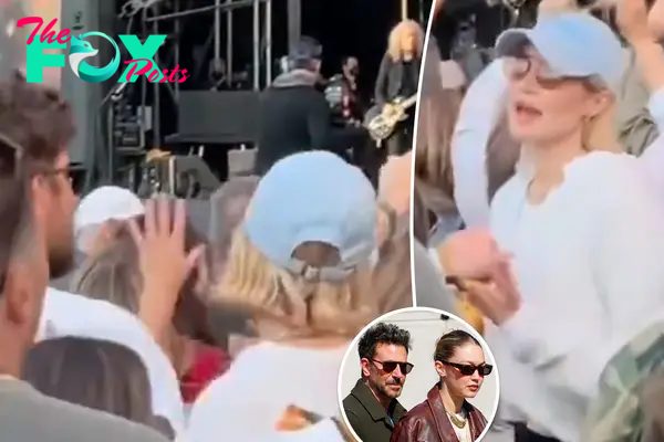 Gigi Hadid and Bradley Cooper adorably dance to Stevie Nicks at BottleRock music festival