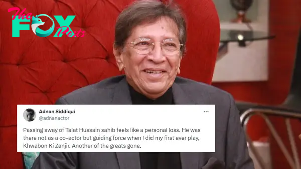 Pakistan bids farewell to acting titan Talat Hussain