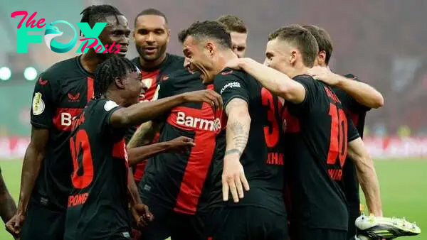 Bayer Leverkusen complete undefeated domestic season as Granit Xhaka downs Kaiserslautern in DFB-Pokal final