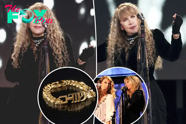 Stevie Nicks wears Taylor Swift’s ‘TTPD’ bracelet during BottleRock concert