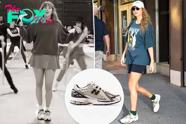 Taylor Swift’s Christian Louboutins costs thousands, but her Eras Tour rehearsal sneakers are under $175