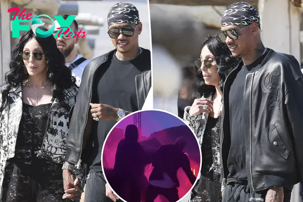 Cher and Alexander ‘AE’ Edwards put on united front, hold hands after his fight with Travis Scott in Cannes