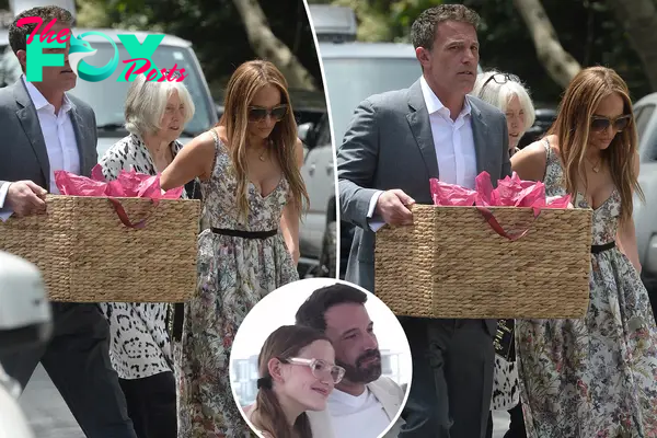 Ben Affleck, Jennifer Lopez put on united front at his daughter Violet’s graduation party amid split rumors