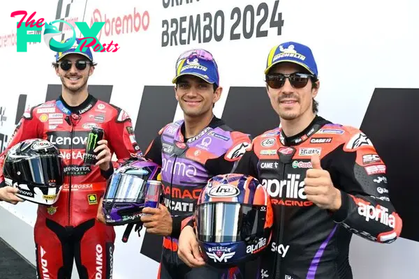 MotoGP Italian GP: Martin takes pole, Marquez fourth after crash