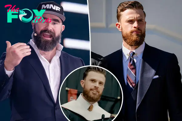 Jason Kelce seemingly takes swipe at Harrison Butker while admitting he never washes his feet