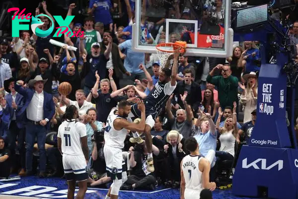 That alley-oop from Doncic to Jones Jr | Mavericks-Timberwolves Game 4