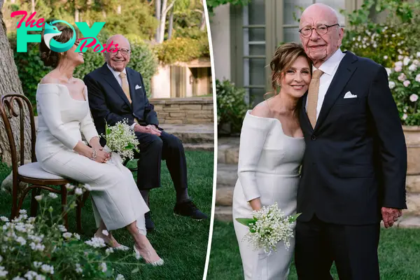 Rupert Murdoch and Elena Zhukova marry at his Bel Air winery, Moraga