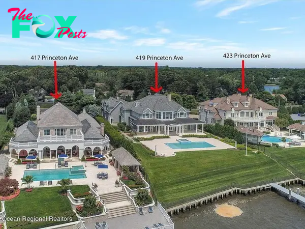 B83. New Jersey boasts its most exclusive offering yet: a trio of extravagant riverfront mansions, setting the pinnacle of opulence in the state’s real estate market.