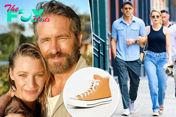 Blake Lively’s Converse sneakers are on sale for $50 right now