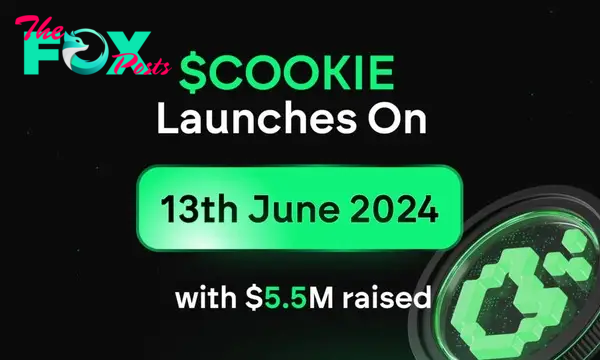 $COOKIE sets to launch on June 13th after securing $5.5M from VCs such as Animoca Brands, Spartan Group, and Mapleblock Capital 