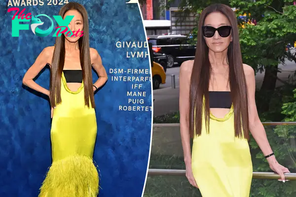 Vera Wang, 74, is ‘forever young’ in neon feathers for latest red carpet appearance