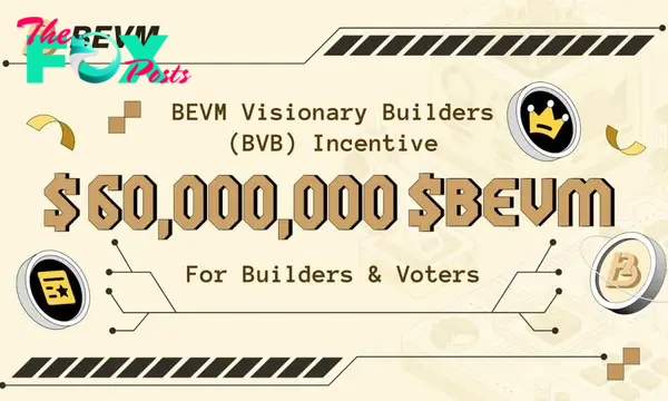 BEVM Visionary Builders (BVB) Program Launches a 60 Million Ecosystem Incentives Program 