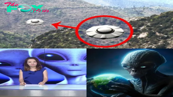 nht.Video recording a close-up of a UFO appearing in a mountain range near the border raises suspicions that aliens are planning to invade the earth.