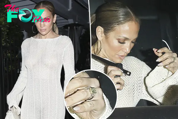 Jennifer Lopez seen wearing wedding ring after putting $60M marital home with Ben Affleck up for sale