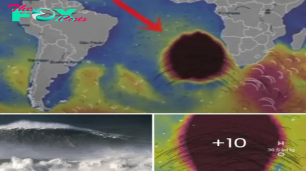 Unexplained Phenomenon Near Antarctica, Drifting North, Spurs Record 80-Foot Waves, Presenting Challenges for Scientists and Mariners