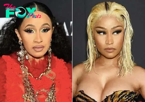 AK “Clash of the Queens: Nicki Minaj and Cardi B’s Epic Fashion Event Feud was a night where the runway became a battlefield, transforming high fashion into high drama as two of hip-hop’s fiercest icons clashed in a spectacle of glitz, glamour, and unbridled rivalry.”