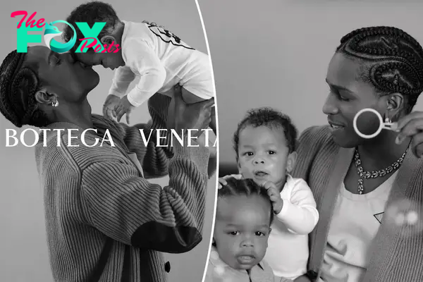 ‘Proud’ A$AP Rocky stars alongside his and Rihanna’s sons in new Bottega Veneta Father’s Day campaign