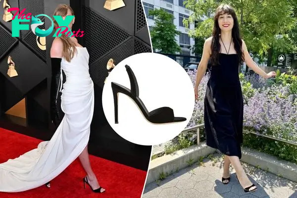 Taylor Swift wears these heels on practically every red carpet — and they’re on sale right now