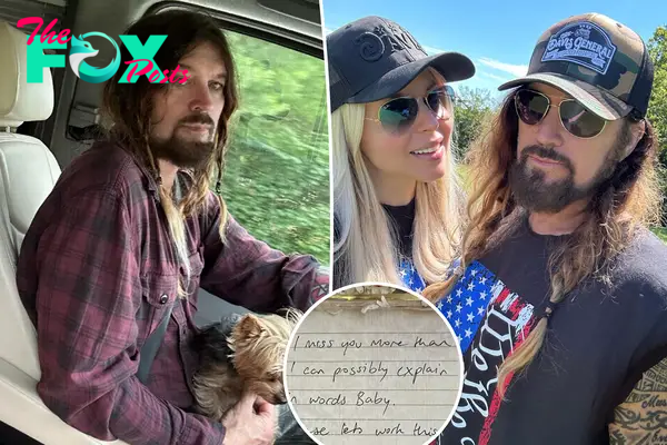 Billy Ray Cyrus reveals alleged love note from Firerose, claims she begged him to reconcile after he filed to end marriage