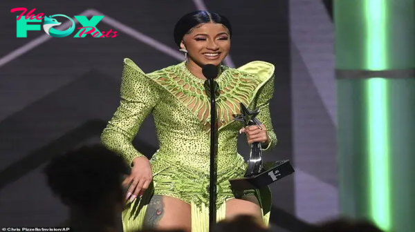 rin Cardi B turns out to be first female rapper to at any point procure Collection Of The Year as she leads huge champs at 2019 BET Grants