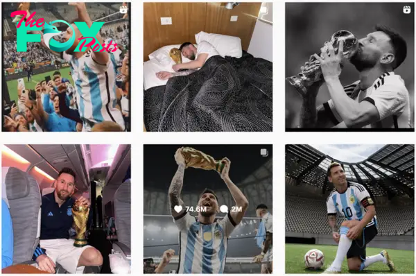 son.Class like Messi: Earn tens of billions with just one Instagram post, earn hundreds of billions just a few weeks after winning the 2022 World Cup.