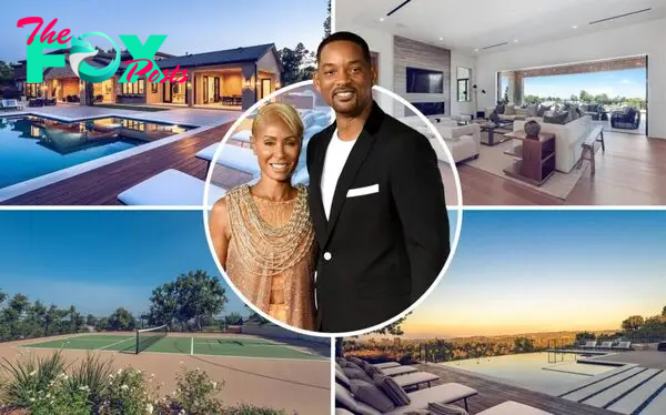 B83.Explore Will Smith’s breathtaking residence in Hidden Hills, California.