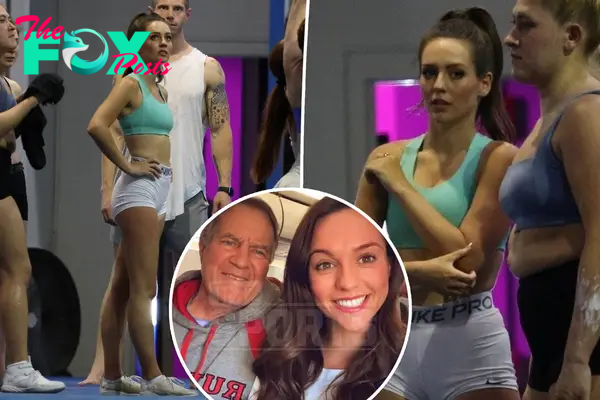 Bill Belichick’s 23-year-old girlfriend, Jordon Hudson, returns to Boston for cheer practice after cozy date night