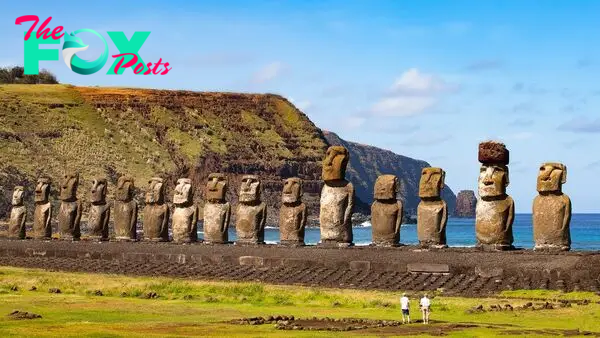 Easter Island (Rapa Nui) and its famous Moai statues